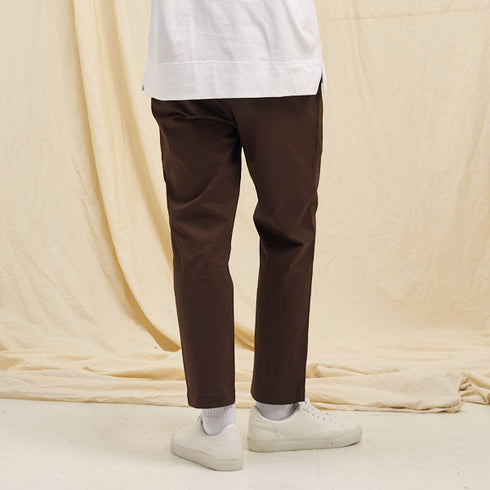 Boysnextdoor Tapered Cropped Chino Pants Brown